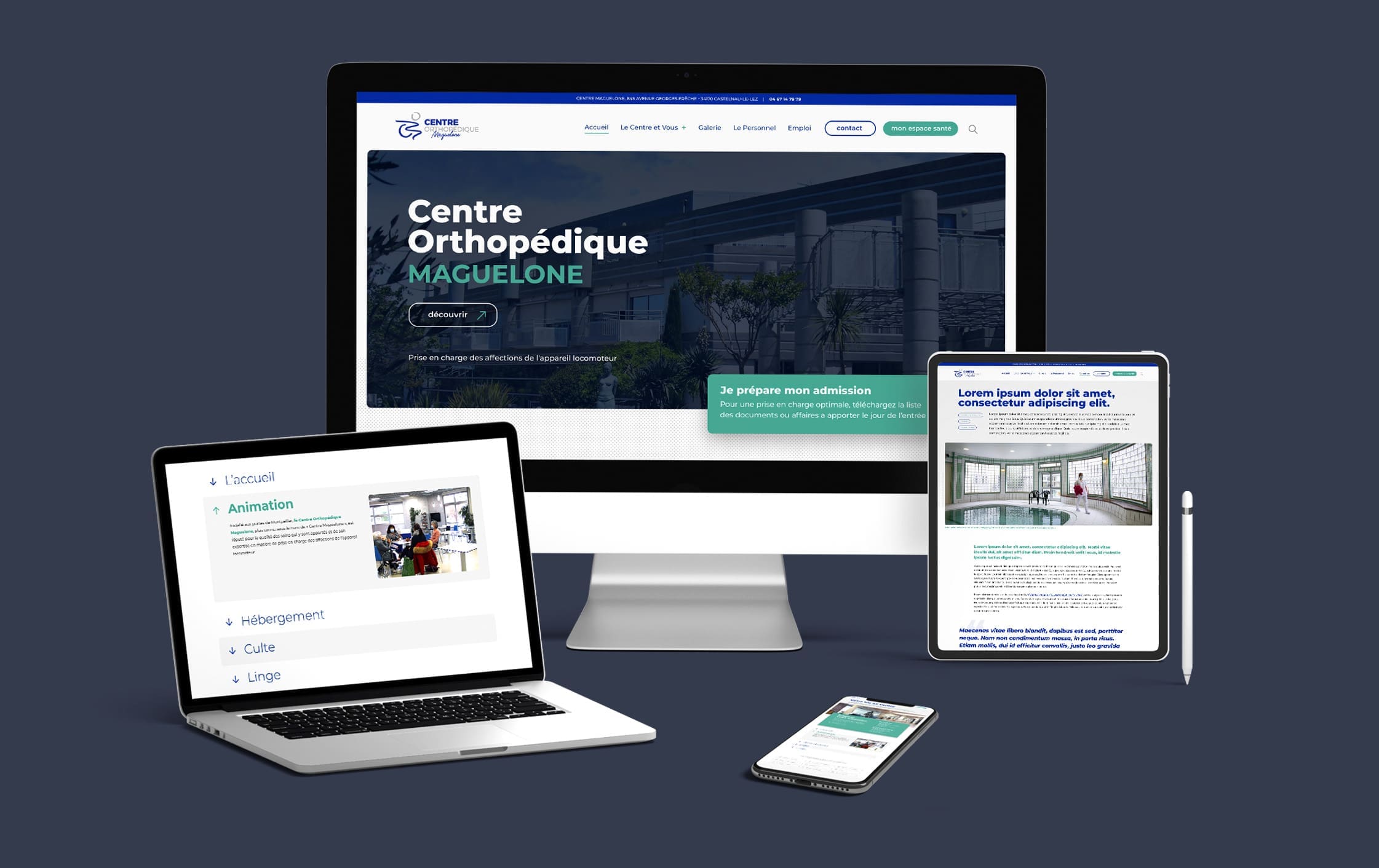 Webdesign Centre Maguelone