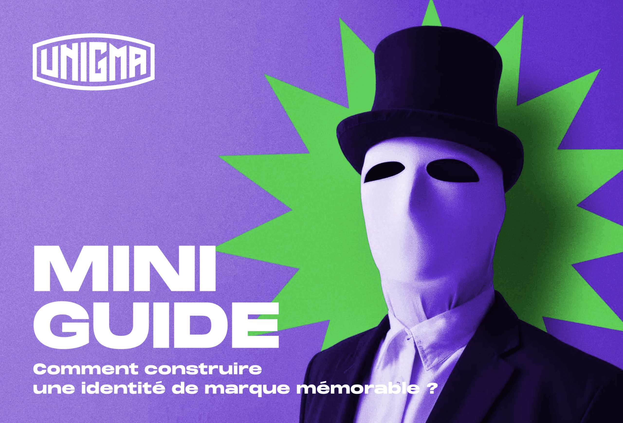 Miniguide identité de marque avec unigma
