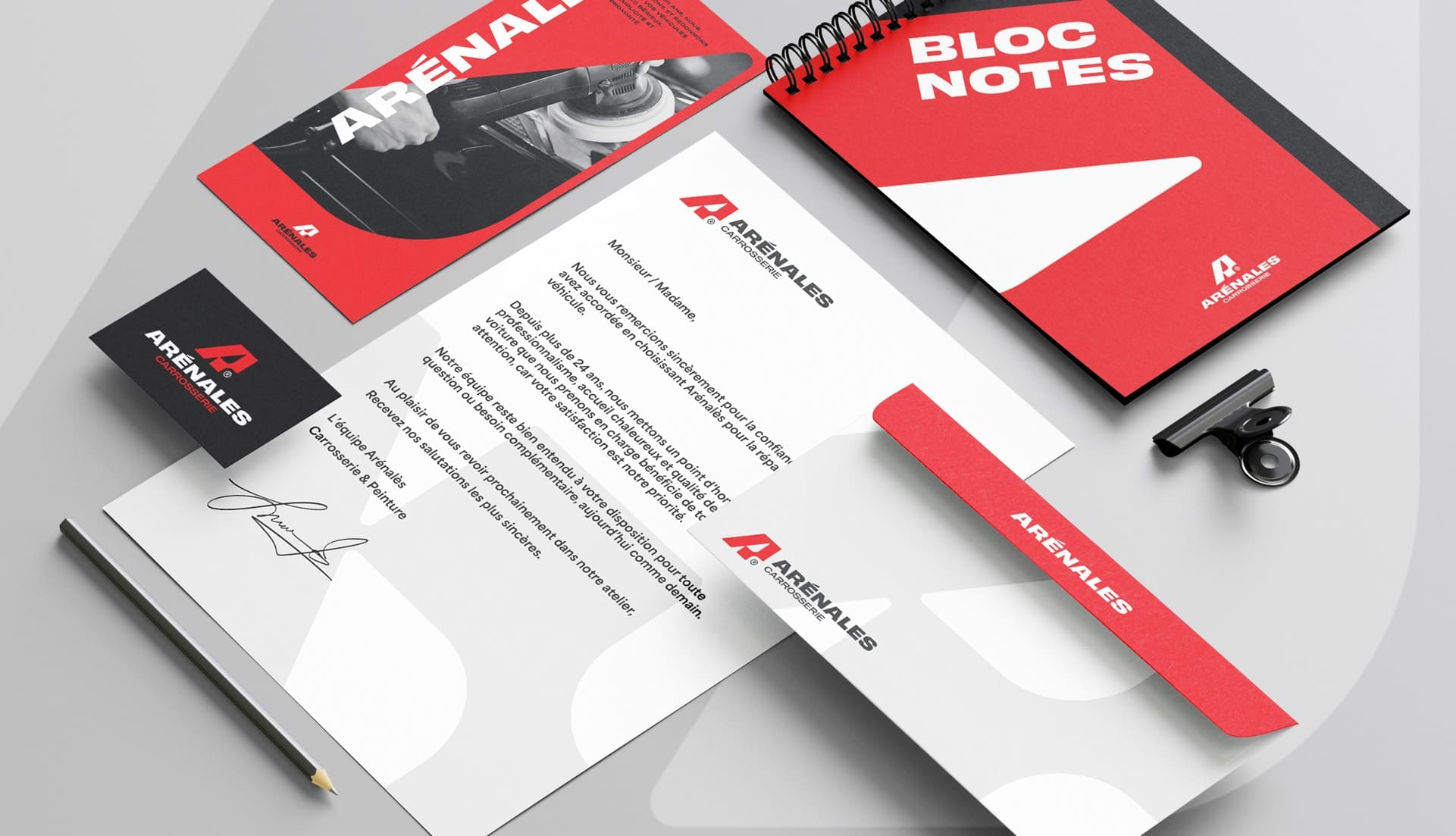 Identité Arénalès par Unigma