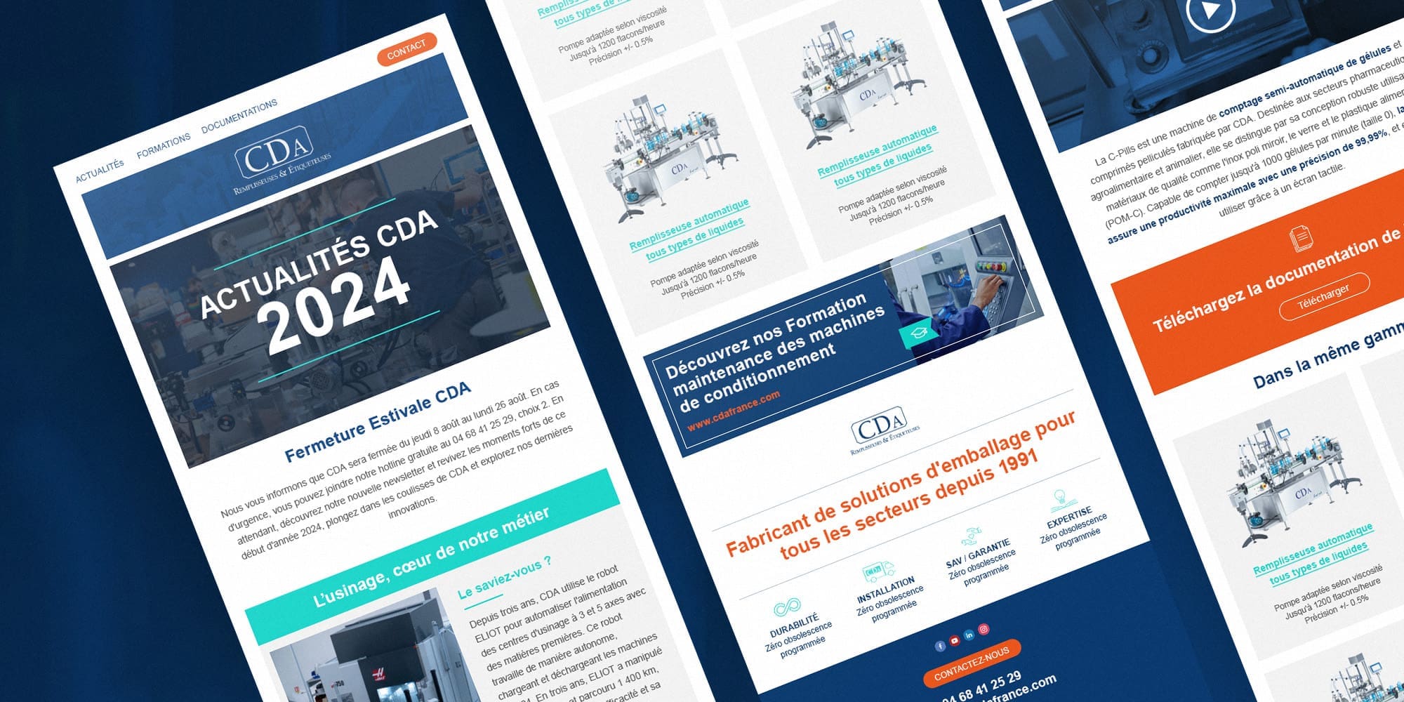 Refonte newsletter CDA France